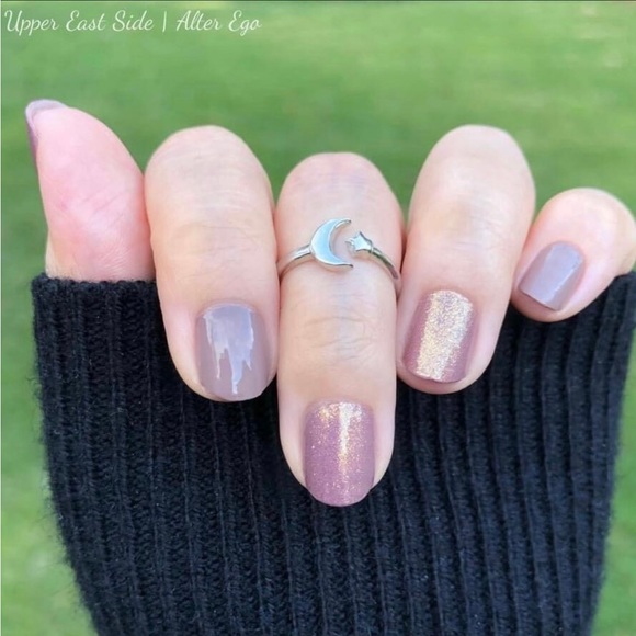 *Retired* Color Street: Alter Ego | Pink Shimmer Overlay Bronze Gold Layer - Picture 8 of 15